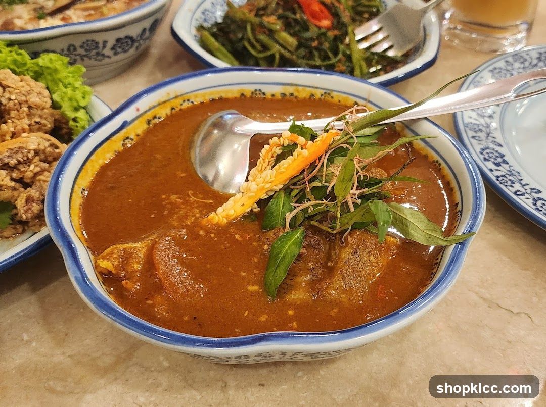 Curry Dish with Garnish
