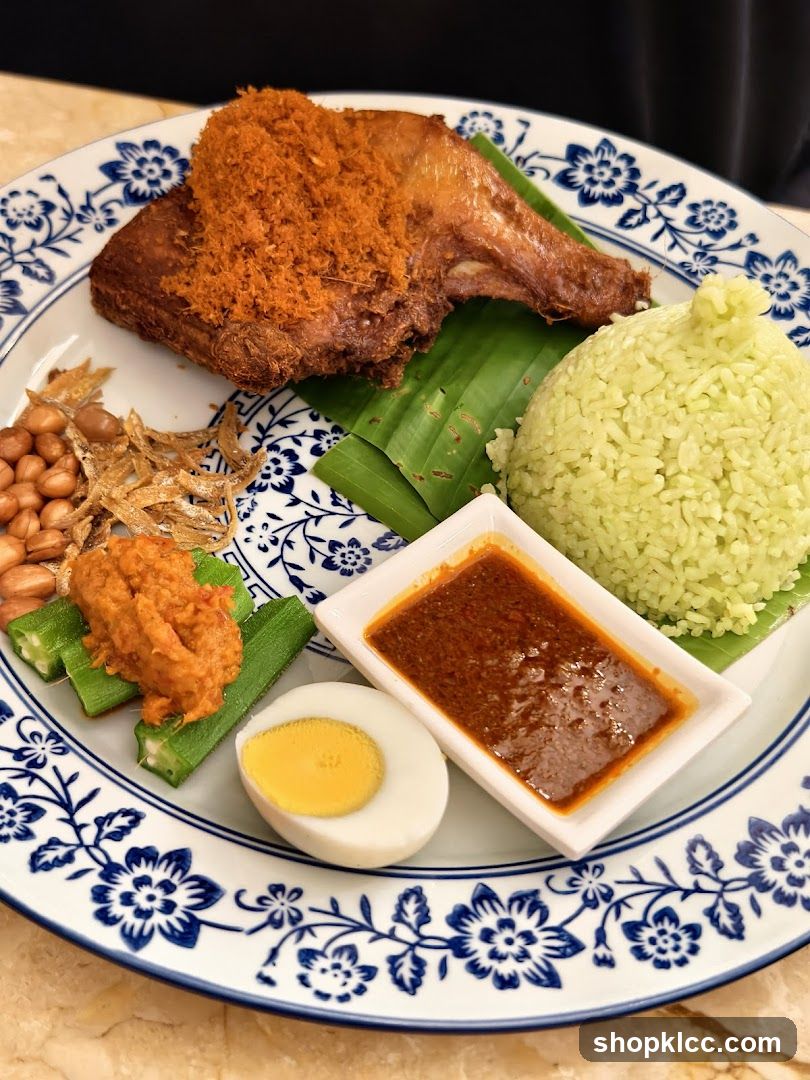 Nasi Lemak Plate
