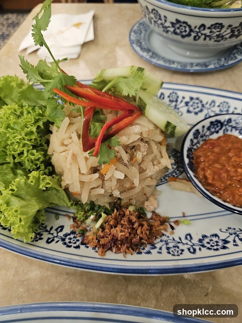 Rice Dish with Garnishes