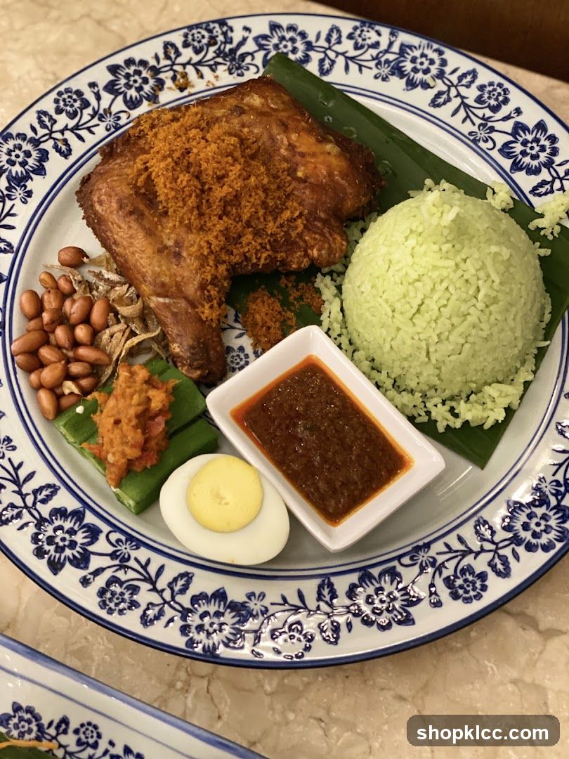 Nasi Lemak Plate