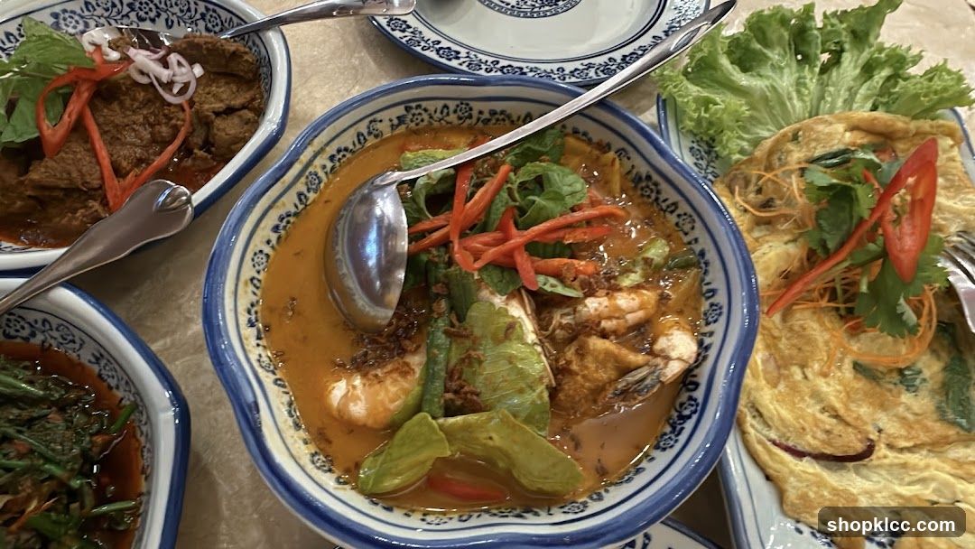 Thai Curry Meal Spread
