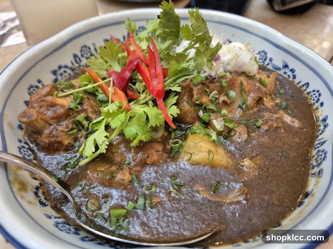 Curry Dish with Garnish