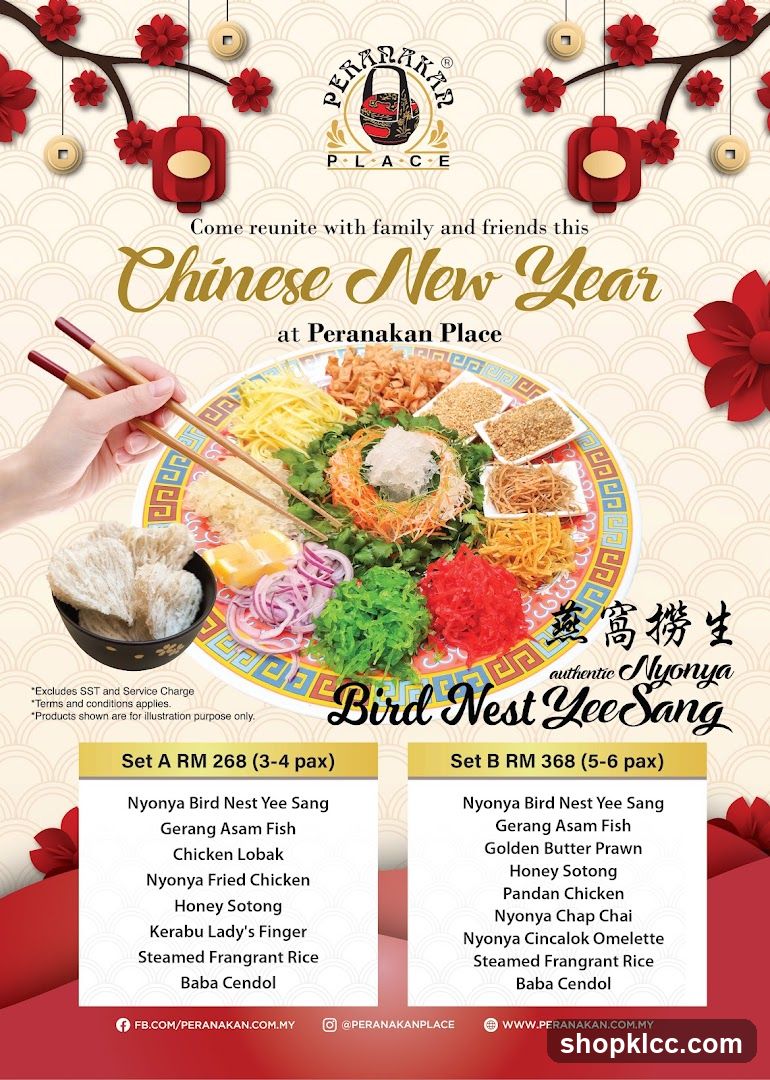 Chinese New Year Promotion Flyer