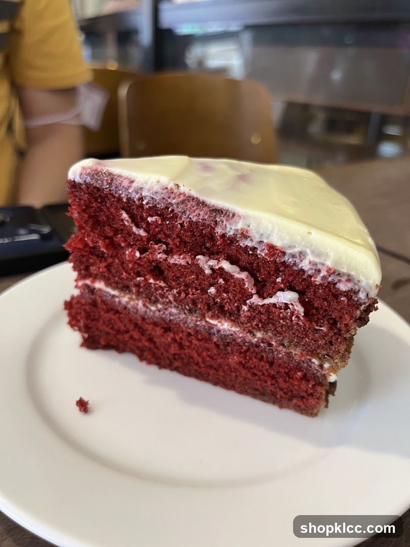 Red Velvet Cake Slice