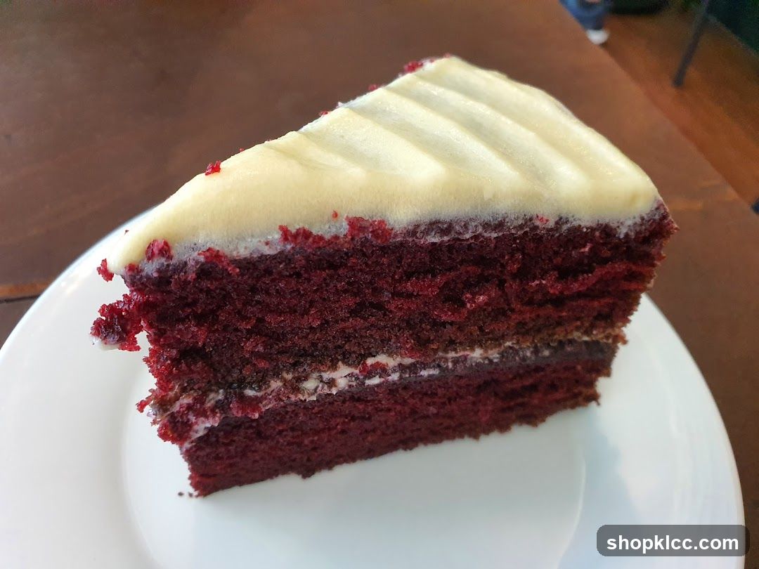 Red Velvet Cake Slice