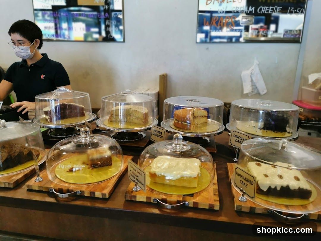 Cakes on Display