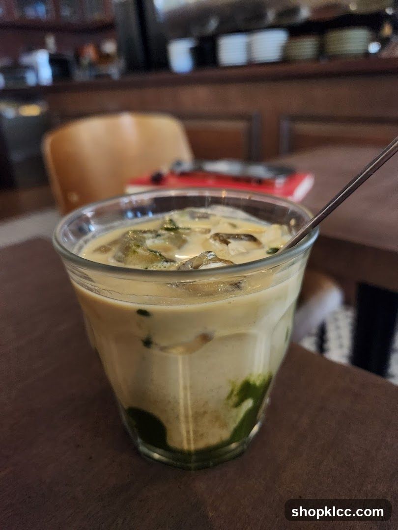 Iced Matcha Latte