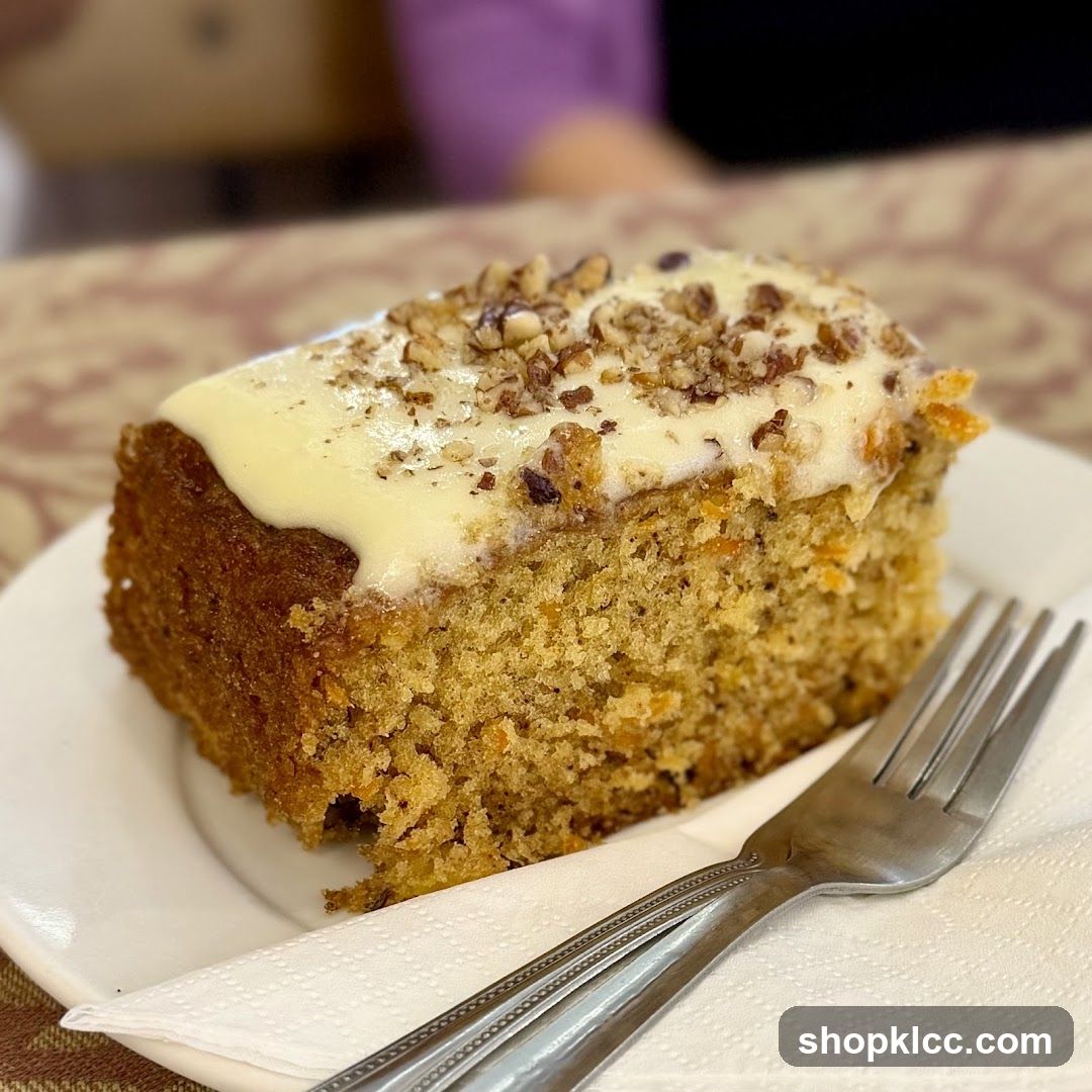Carrot Cake Slice