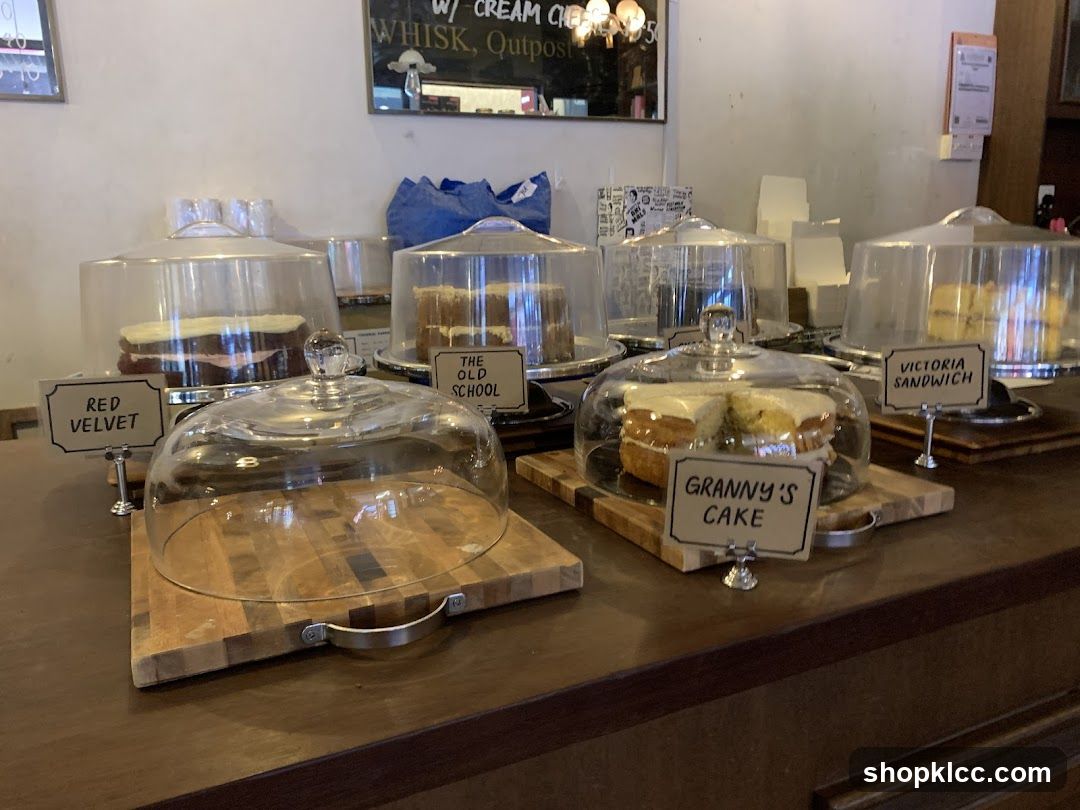 Cakes on Display