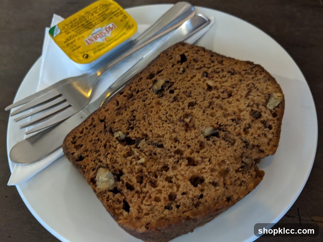 Slice of cake with butter