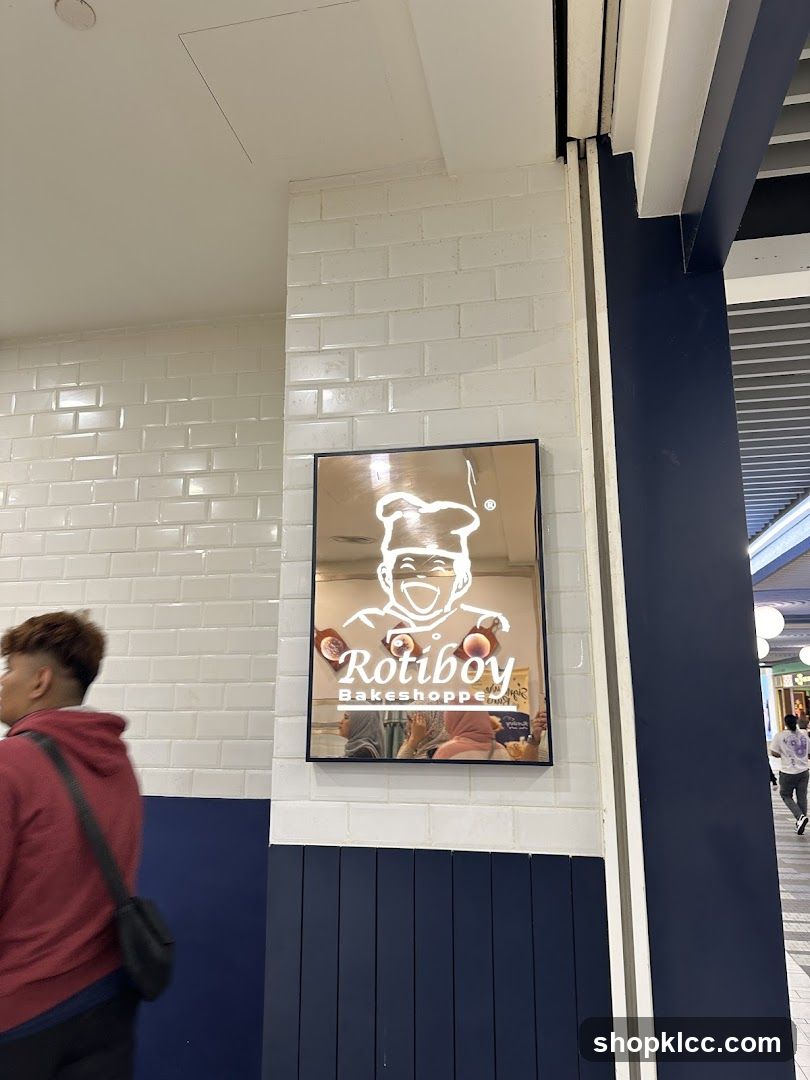 Rotiboy Bakeshop Signage