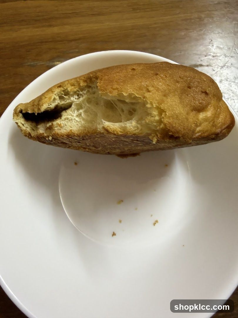 Bread on a plate