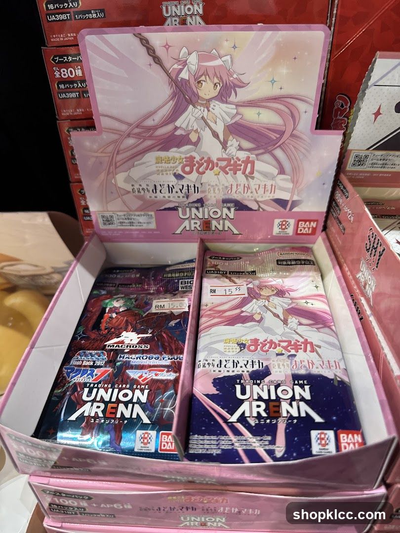 Union Arena Trading Card Game Display