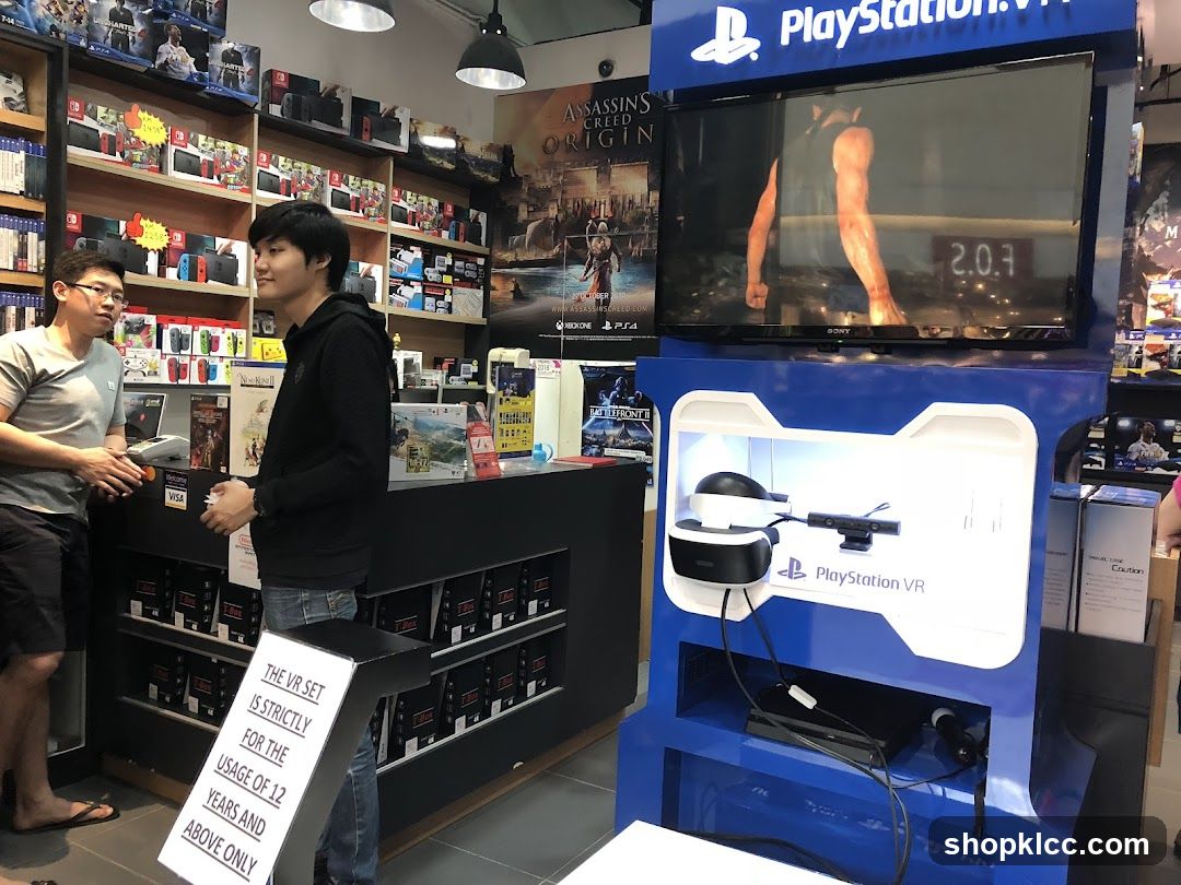 PlayStation VR Store Interior