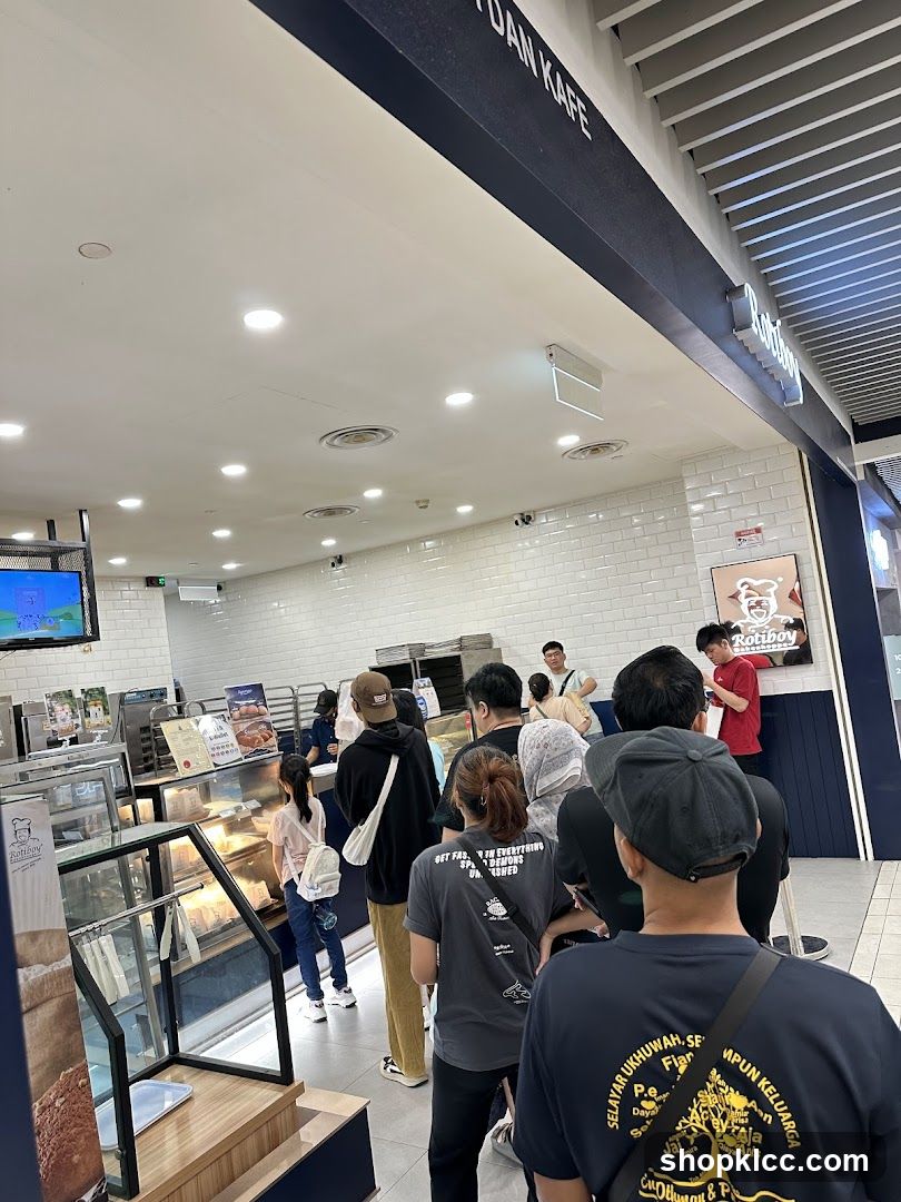 Crowded Bakery Interior