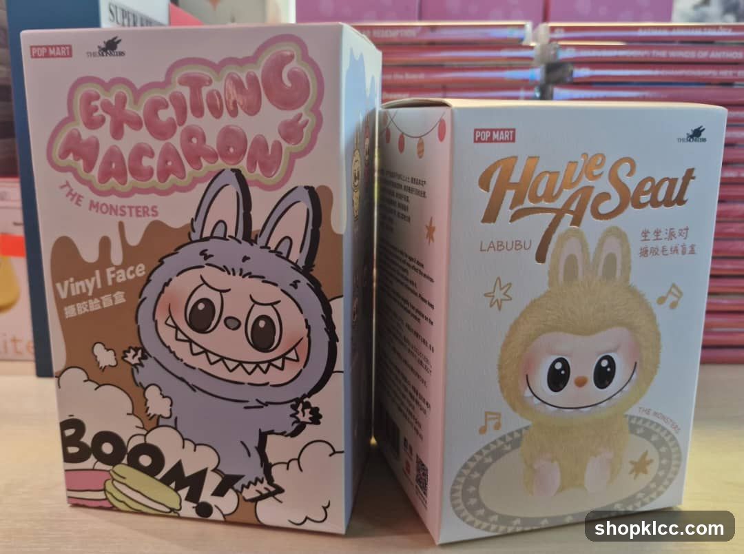 Pop Mart Blind Box Collection Display