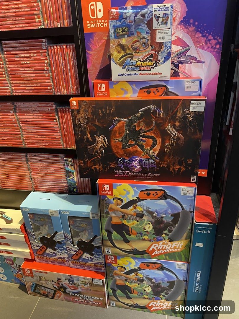 Nintendo Switch Game Display