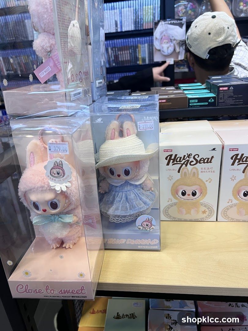 Plush Toy Display in Store