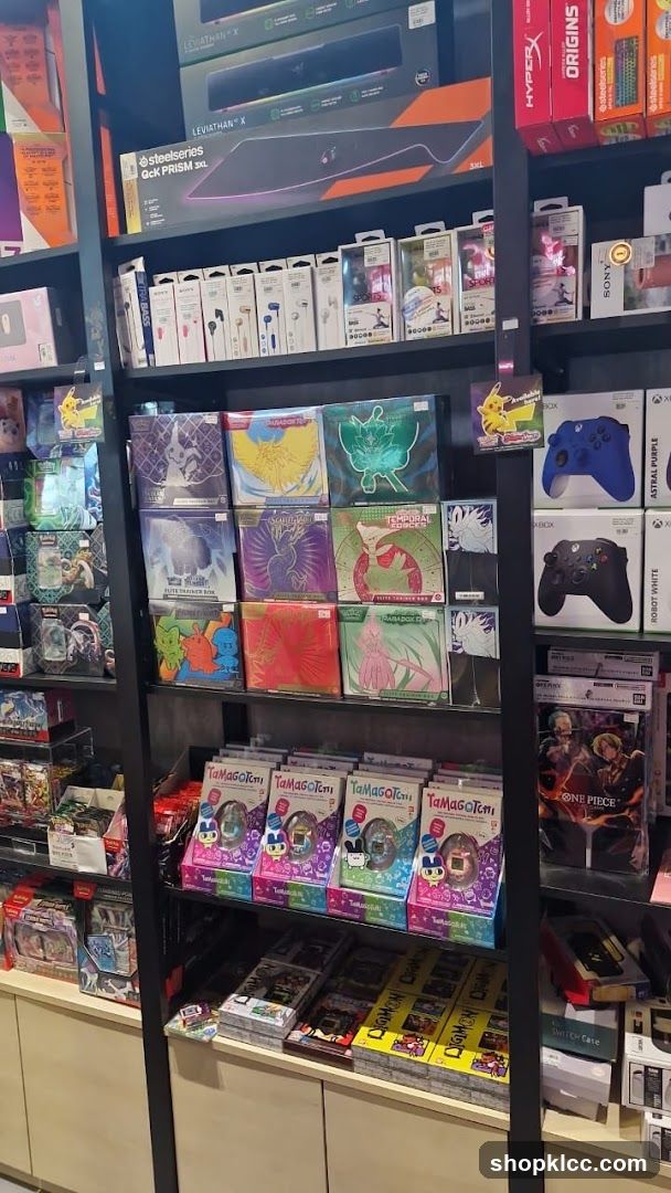 Gaming and Collectibles Store Interior