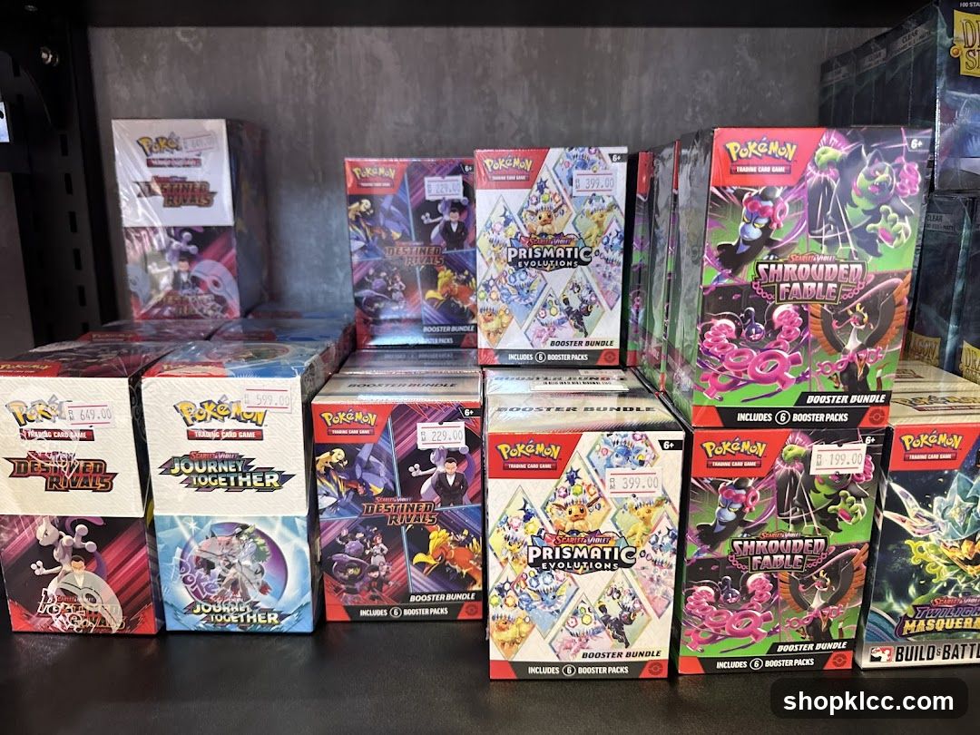 Pokemon Card Game Boxes