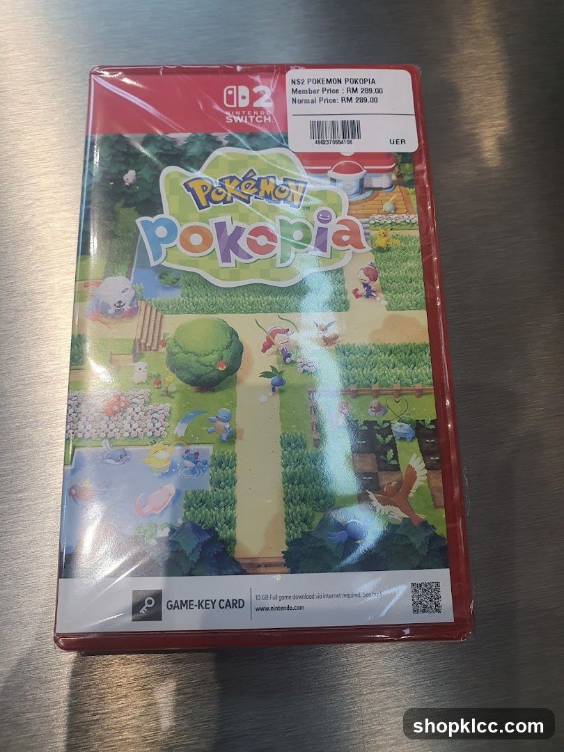 Pokémon Pokopia Game Key Card