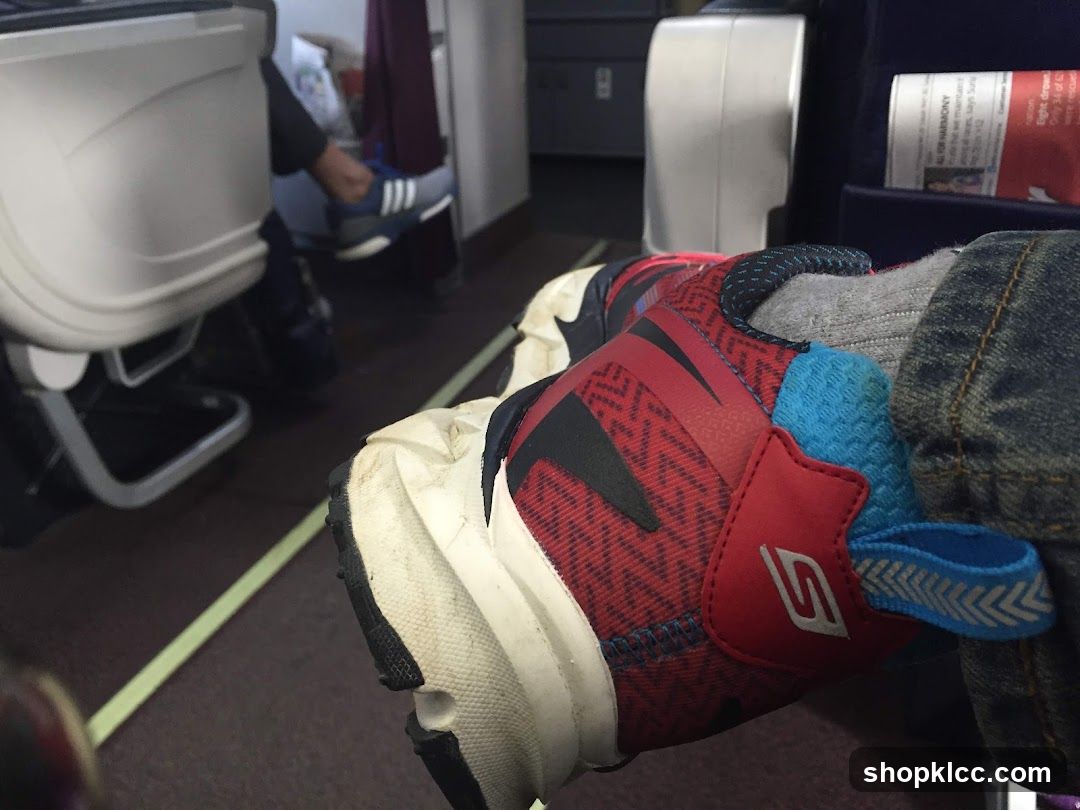 Footwear in Aircraft Interior