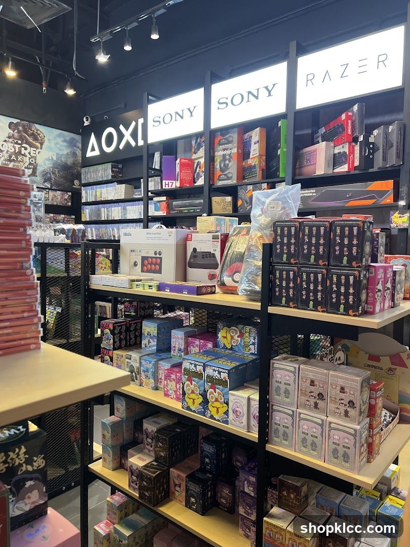 Electronics and Gaming Store Interior