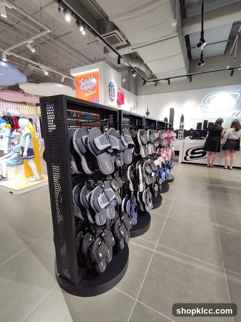 Shoe Store Interior Display