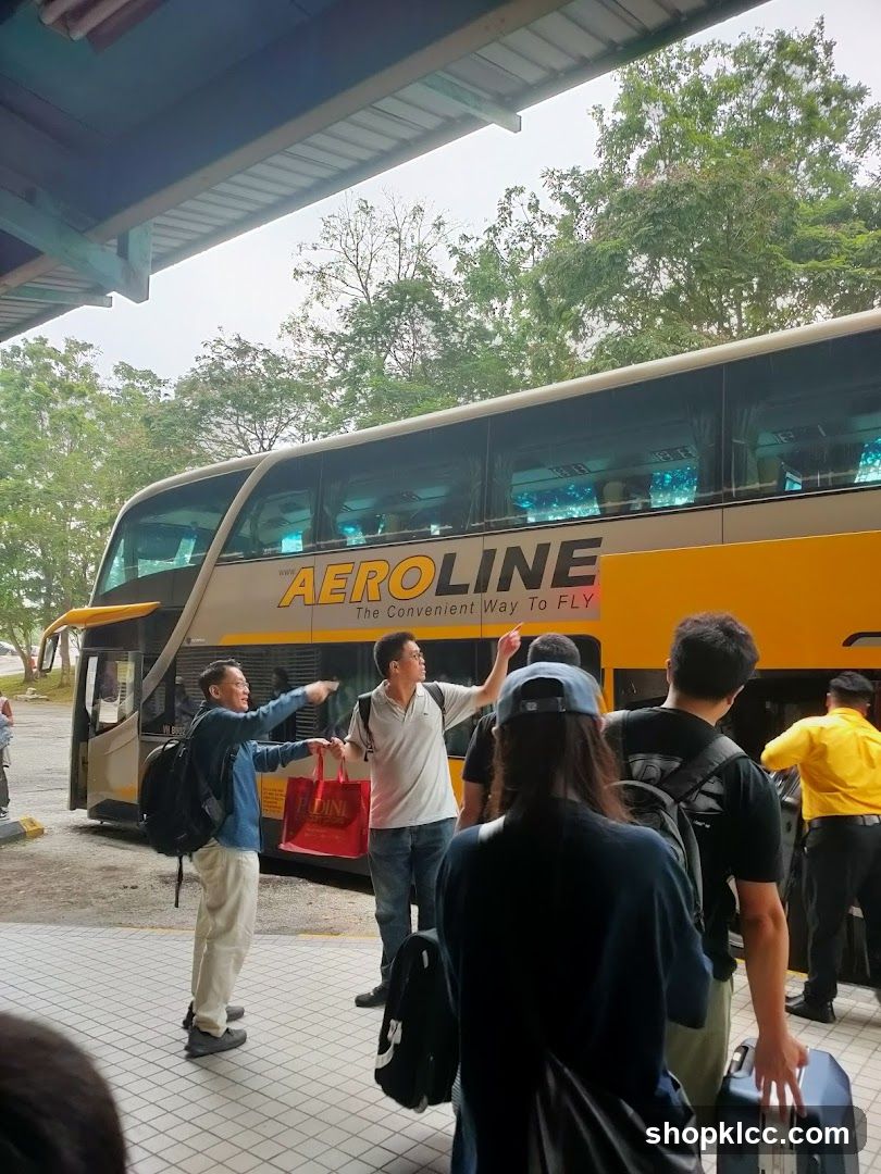 Aeroline Bus Terminal Scene