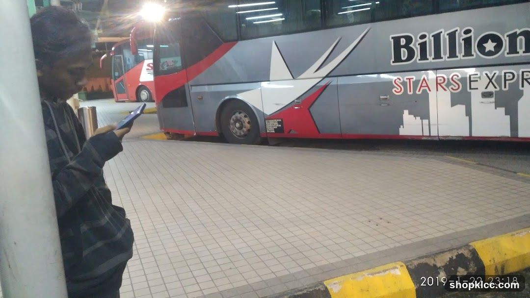 Bus Terminal Scene