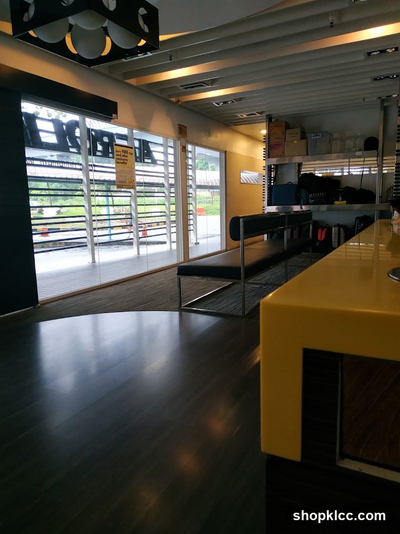 Interior of a modern shop or cafe