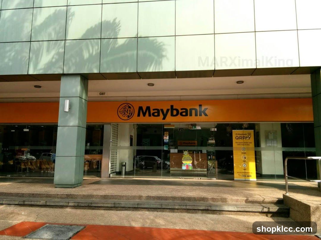 Maybank Branch Entrance