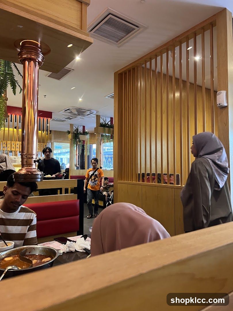 Restaurant Interior Scene