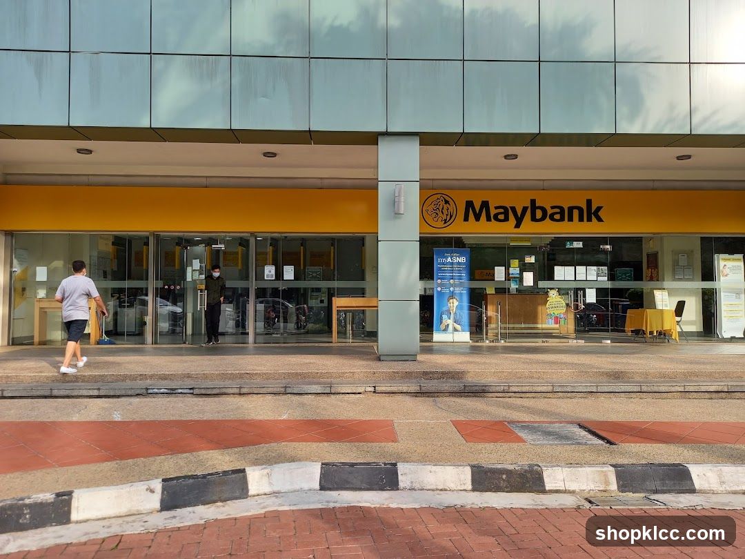 Maybank Branch Entrance