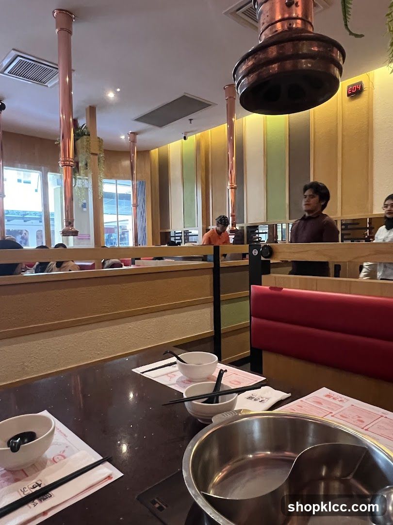 Hotpot Restaurant Interior
