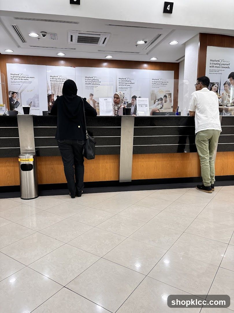 Bank Counter Interior