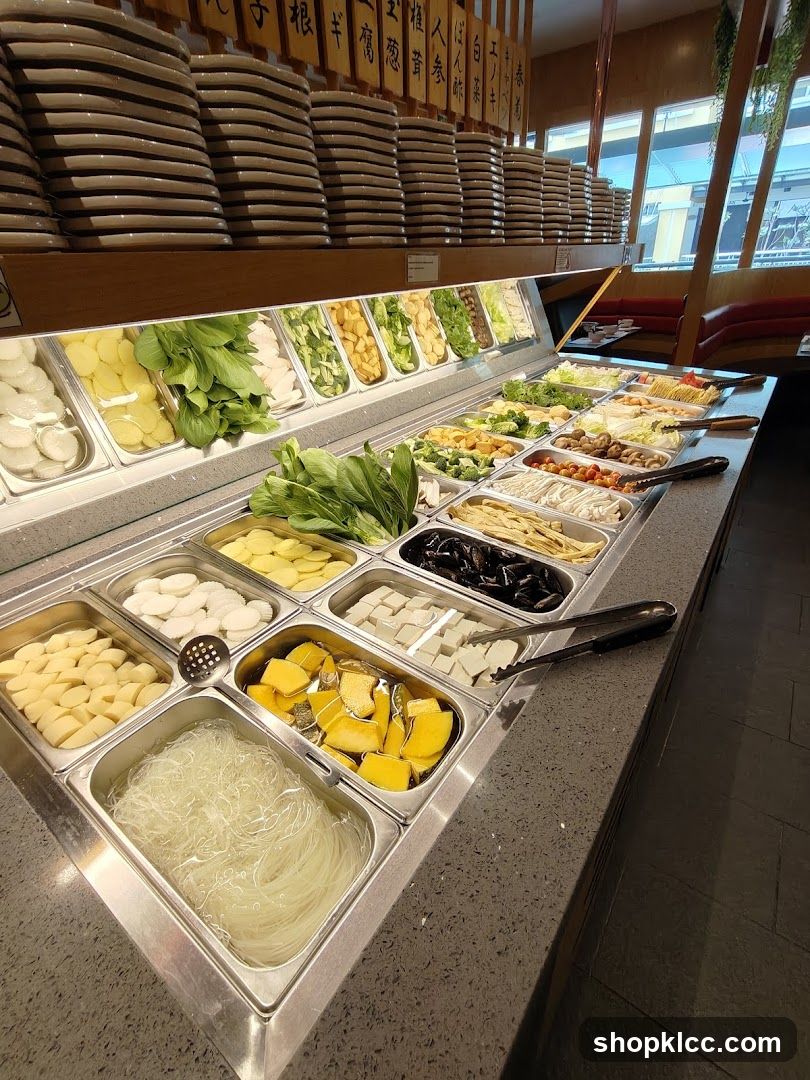 Hot Pot Buffet Selection