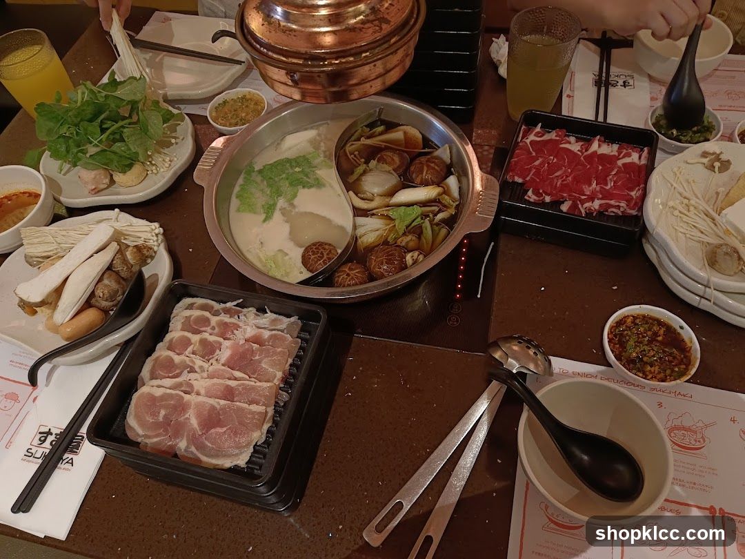 Hot Pot Meal Spread