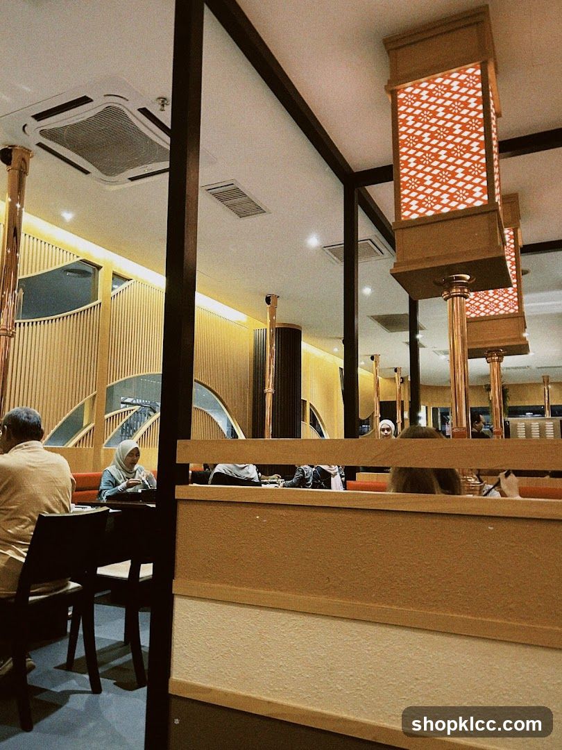 Interior of a restaurant or cafe