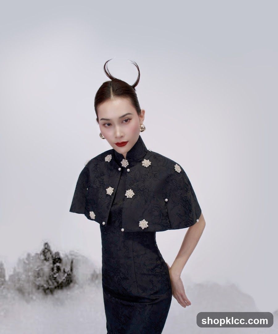 Fashion Portrait with Traditional Attire