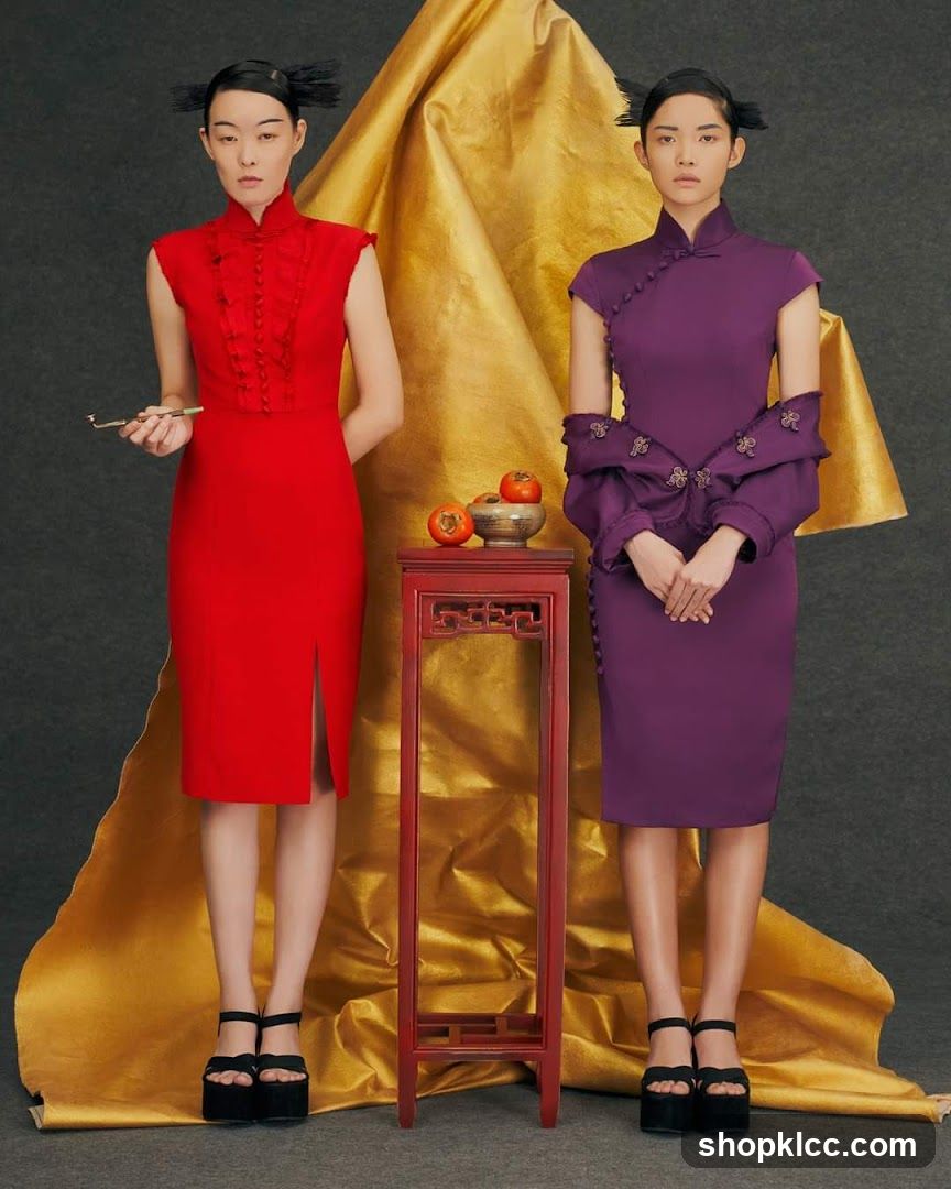 Fashion Editorial with Traditional Attire