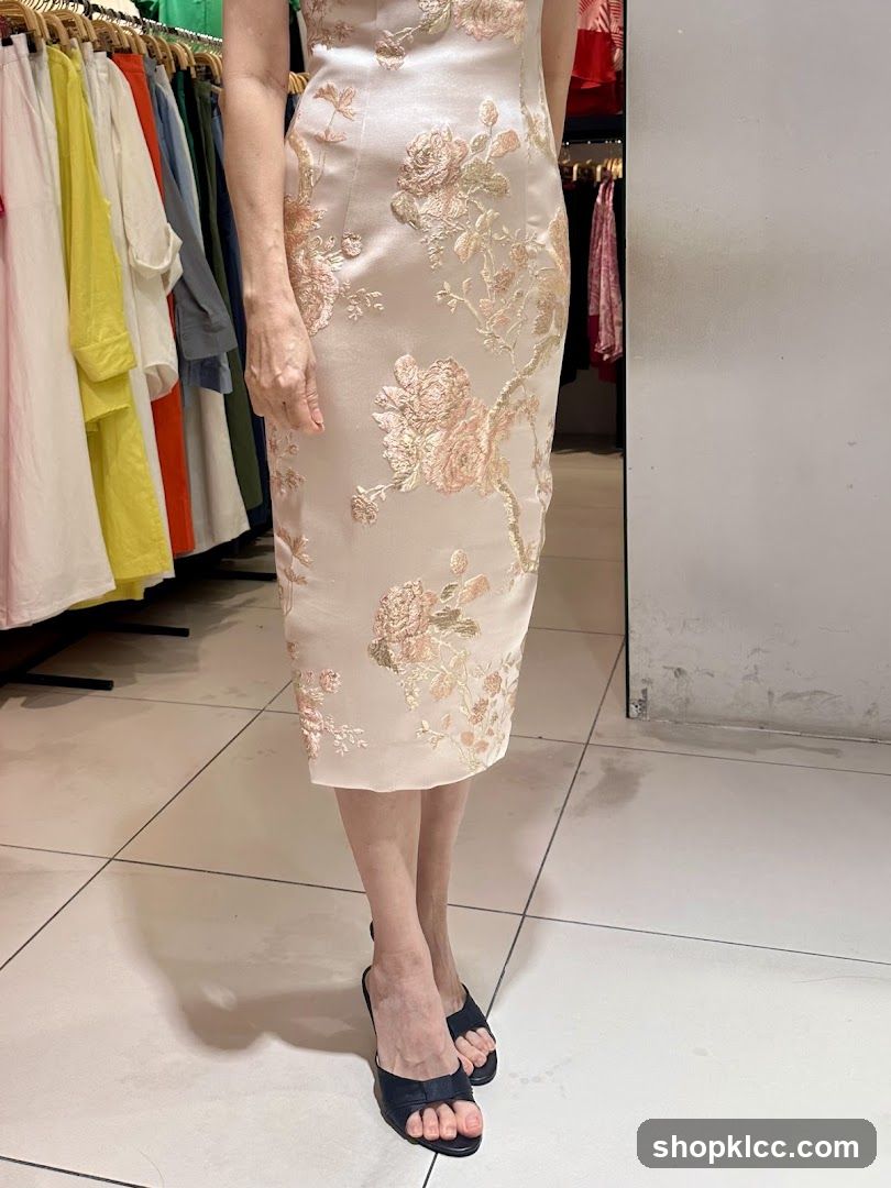 Floral Midi Dress in Store