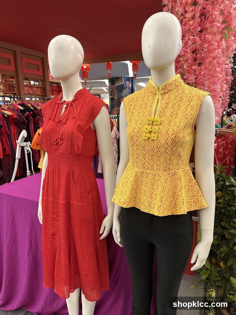 Chinese New Year Fashion Display