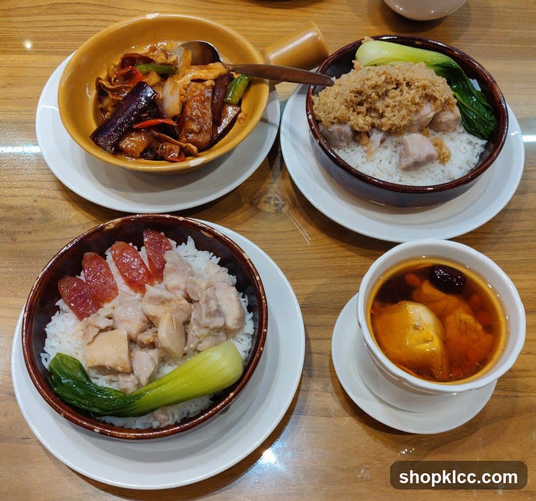 Chinese Meal Spread