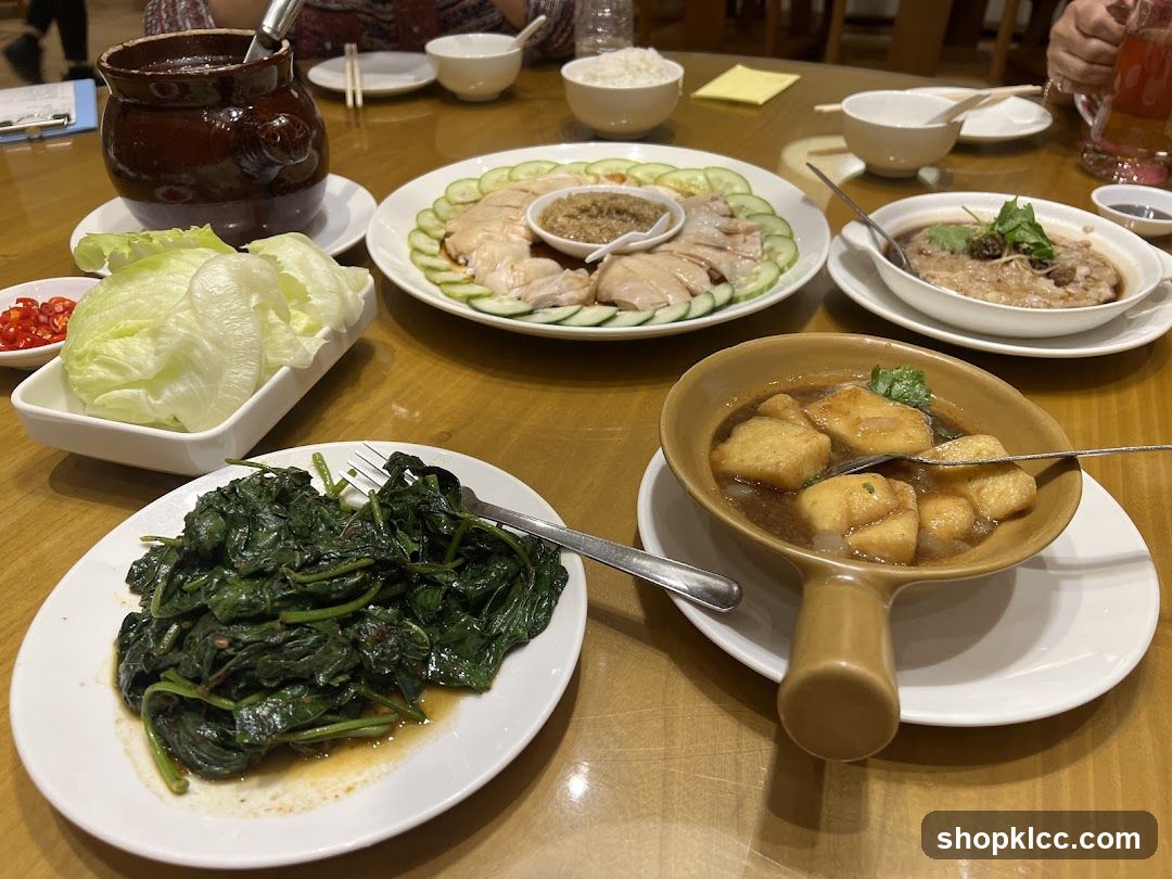 Chinese Dining Table Spread