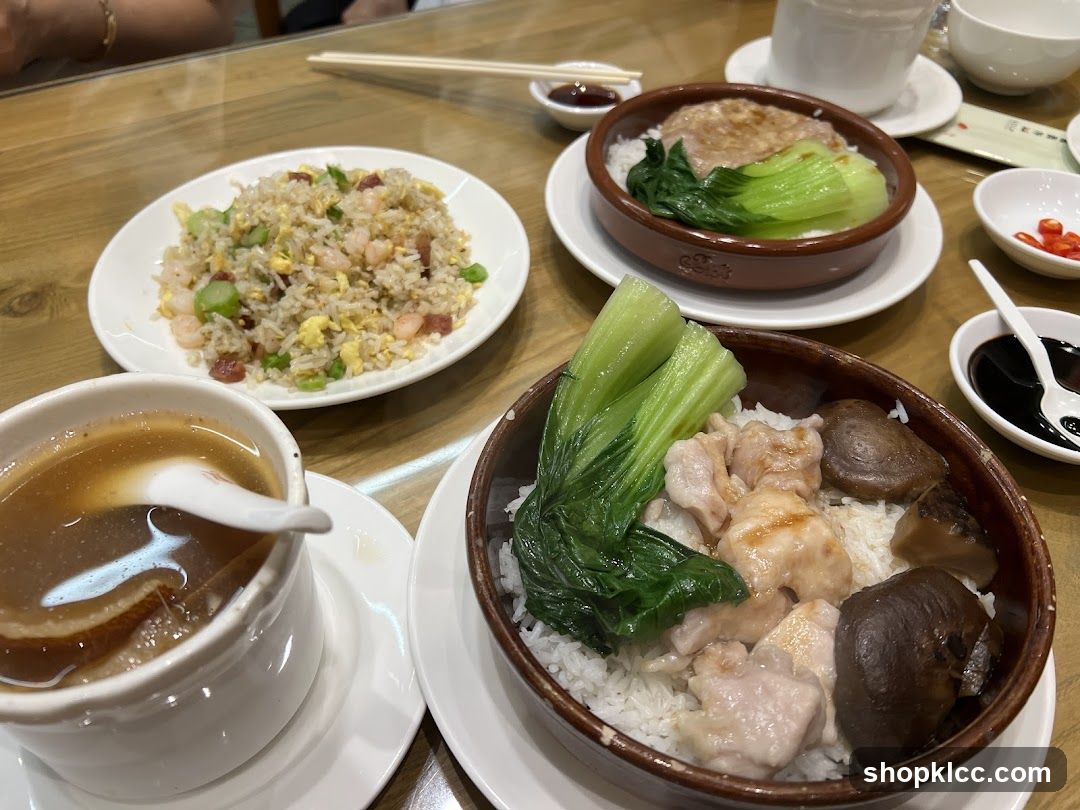 Dining Table with Chinese Cuisine