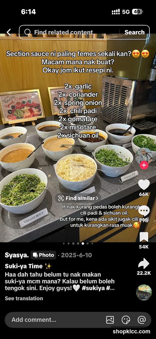 Sushiya Seasoning Bar