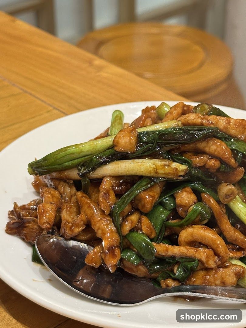 Stir-fried Pork with Green Onions