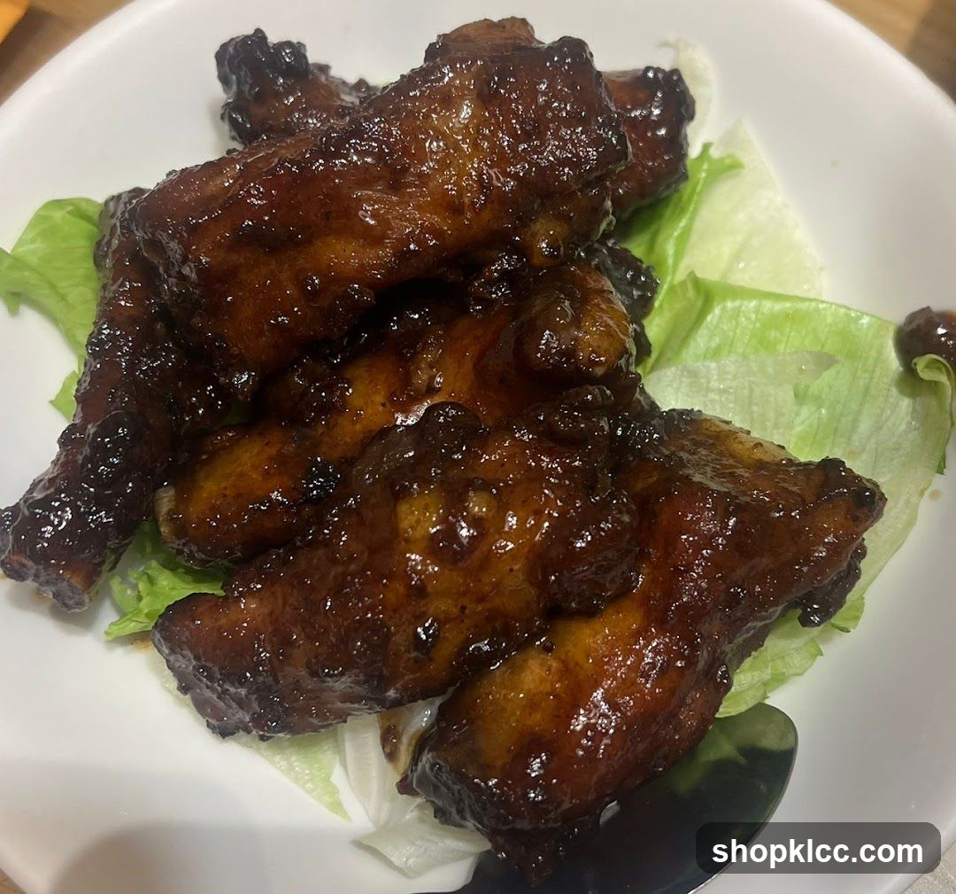 Glazed Chicken Wings