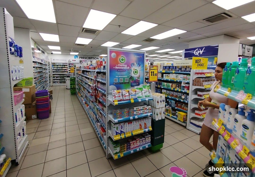 Pharmacy Interior Aisle View
